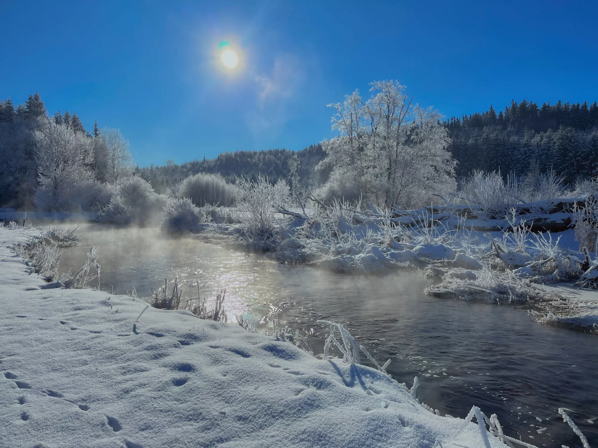 Aitrang im Winter