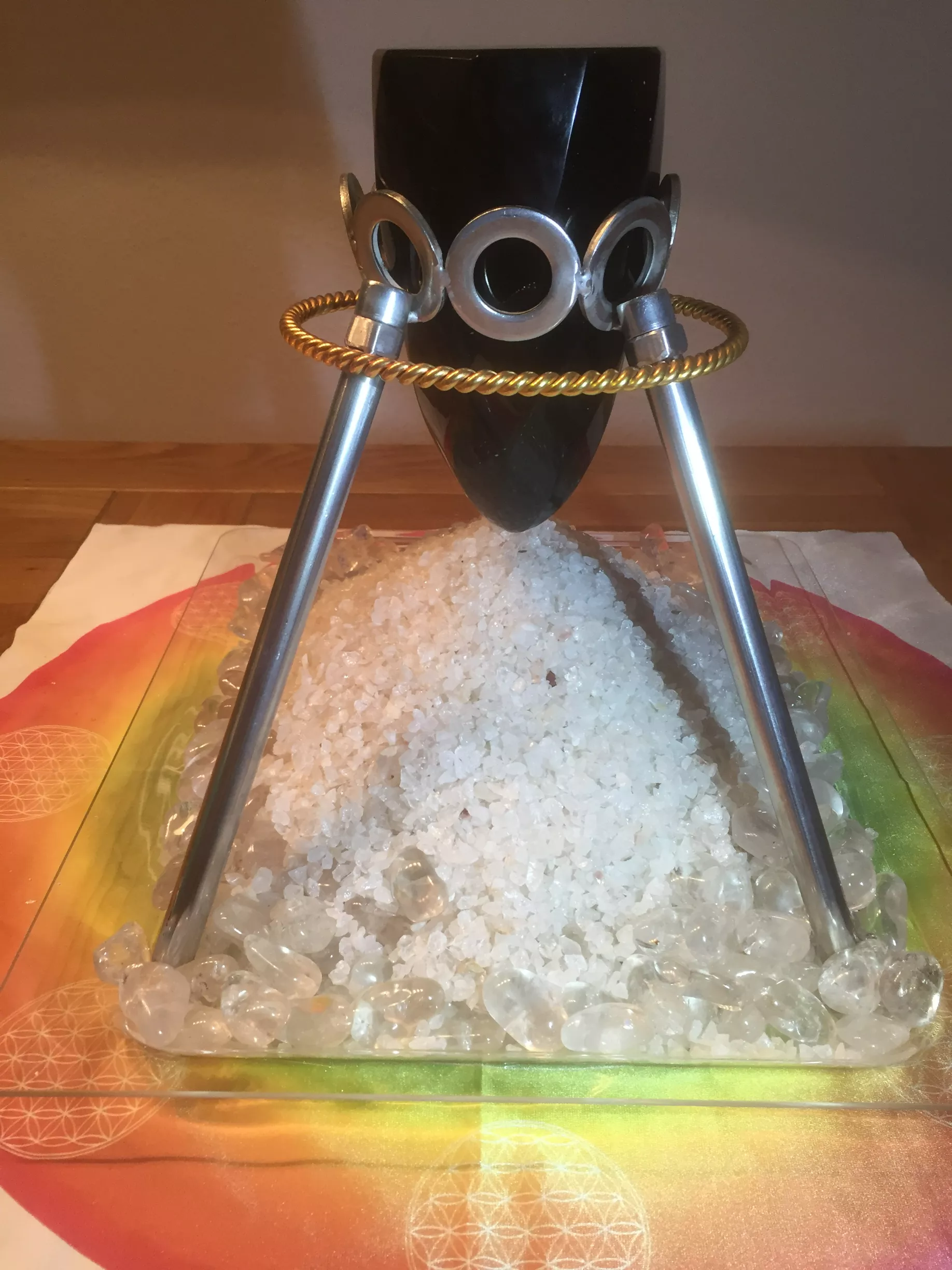 Regenbogen‑Obsidian