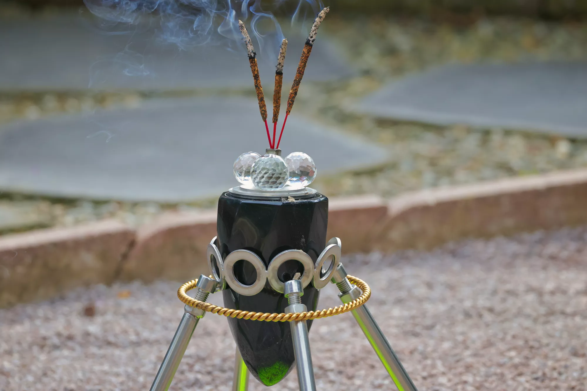 Erdheilung für einen positiven Kraftplatz