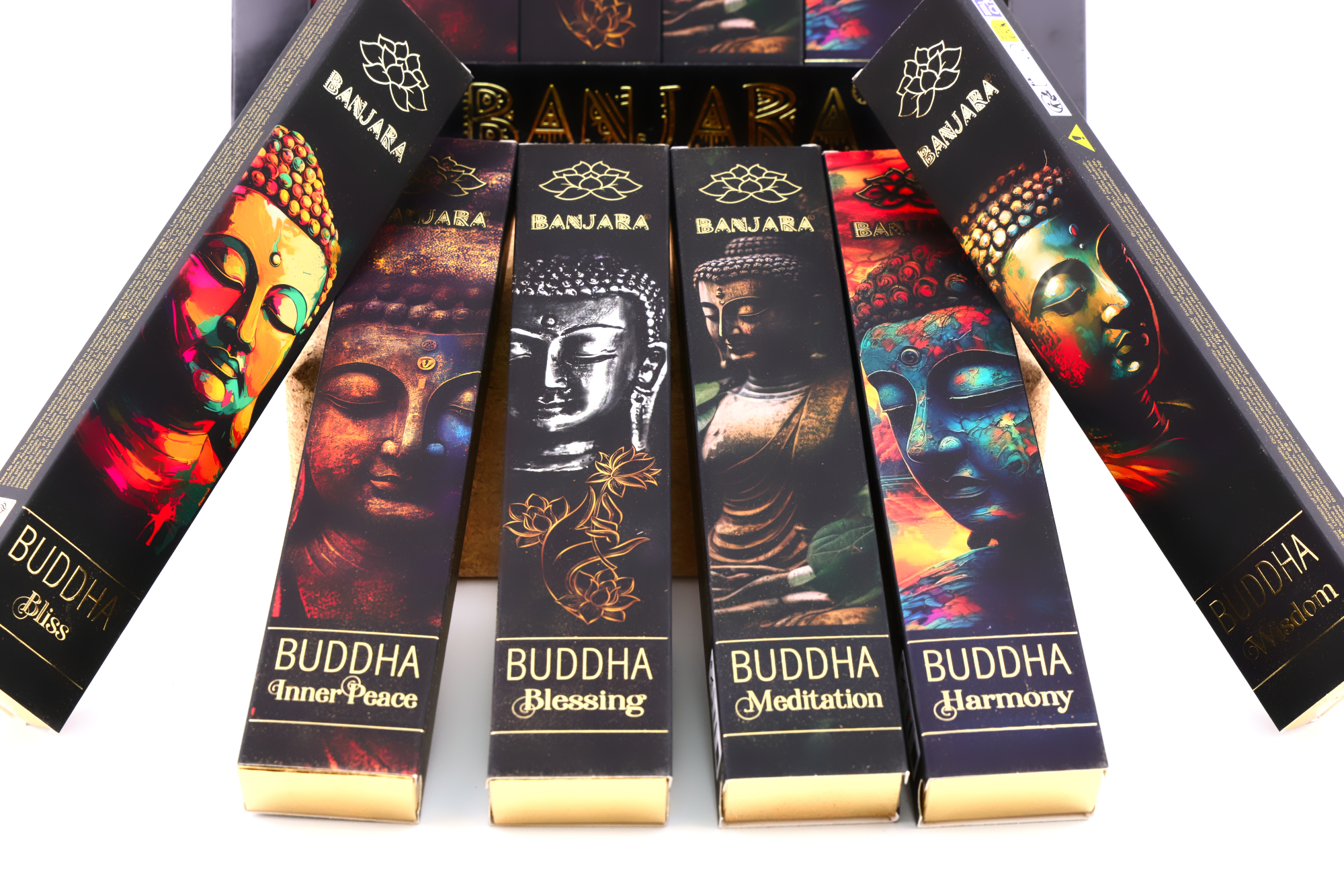 Banjara Buddha – Geschenkset mit 6 Duftsorten