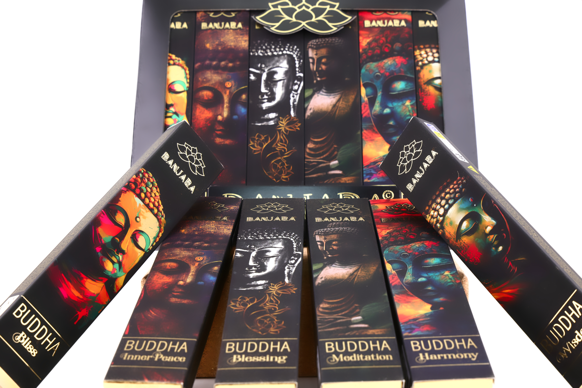 Banjara Buddha – Geschenkset mit 6 Duftsorten