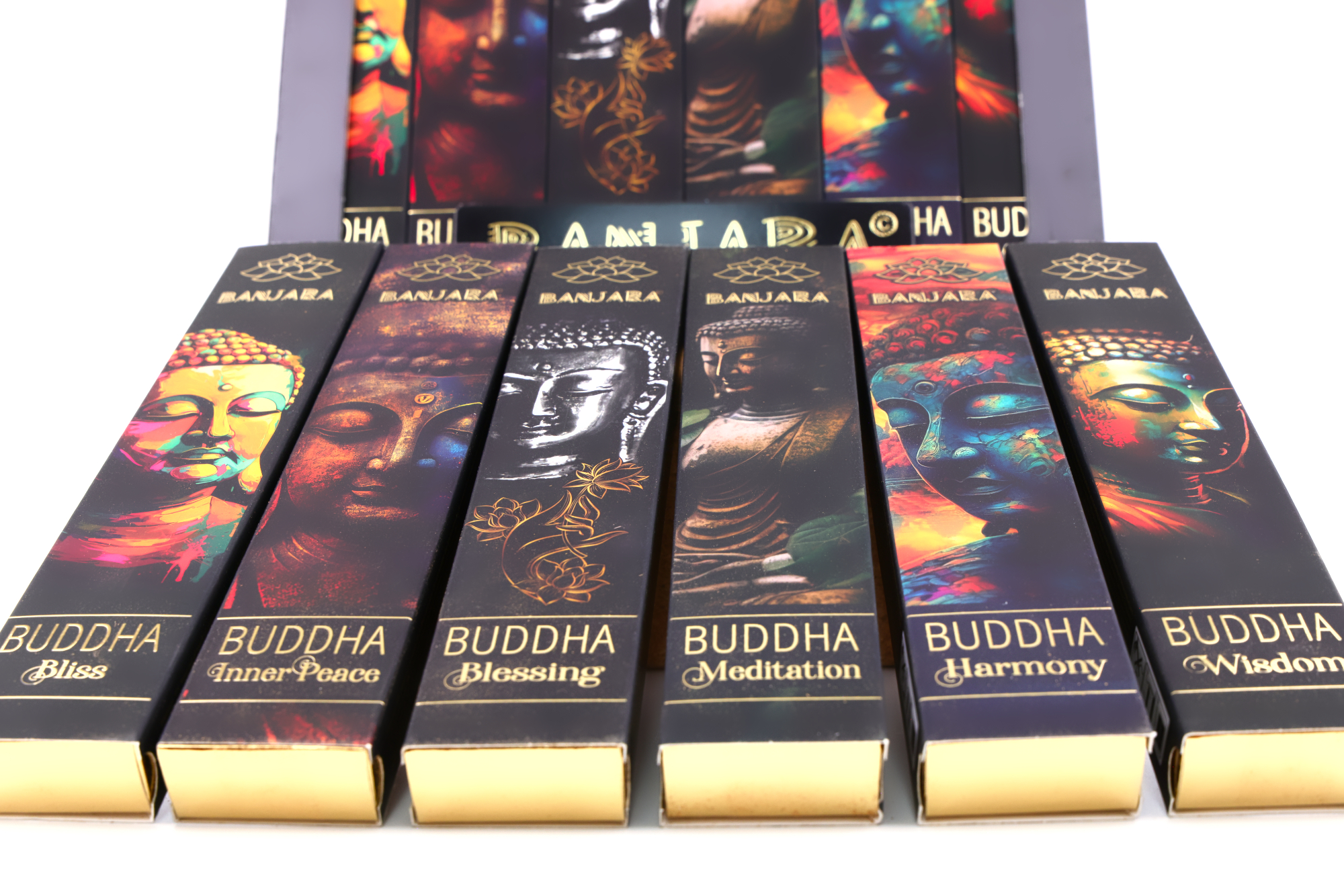 Banjara Buddha – Geschenkset mit 6 Duftsorten