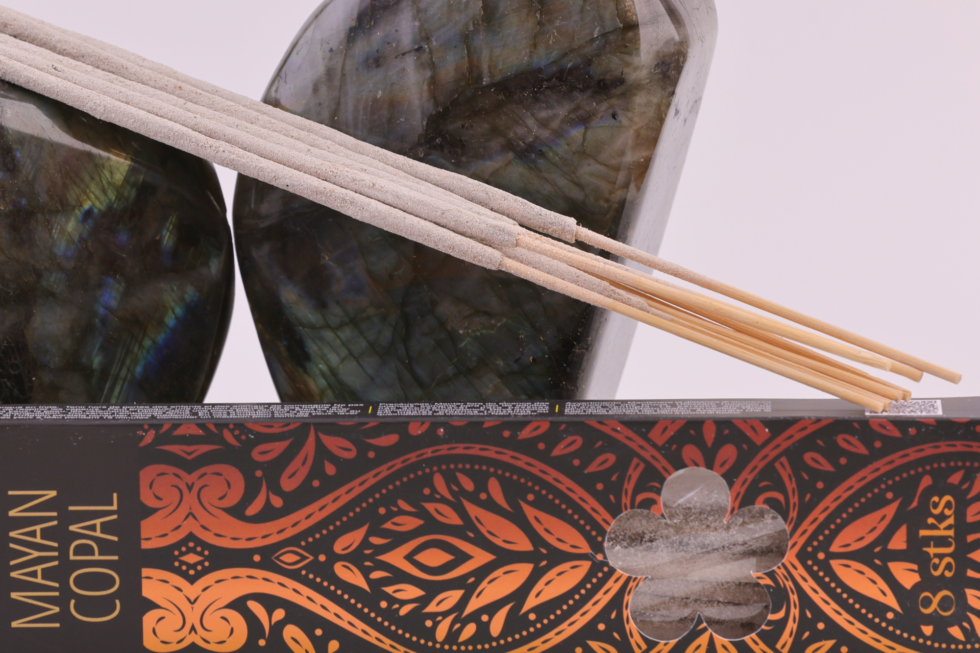 Banjara Maya Kopal extra lange Räucherstäbchen mit sichtbaren Stäbchen