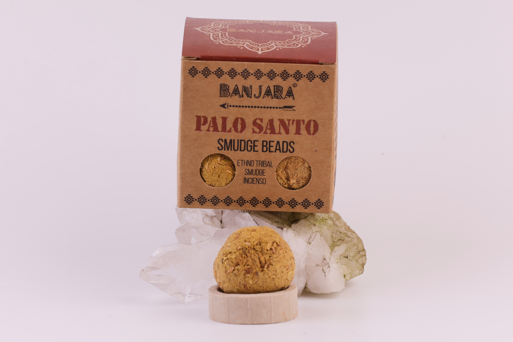 Produktbild von Indische Banjara Räucherperlen - Palo Santo