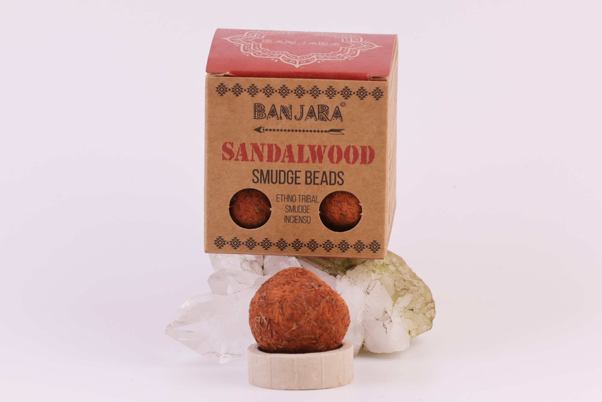 Produktbild von Indische Banjara Räucherperlen - Sandelholz