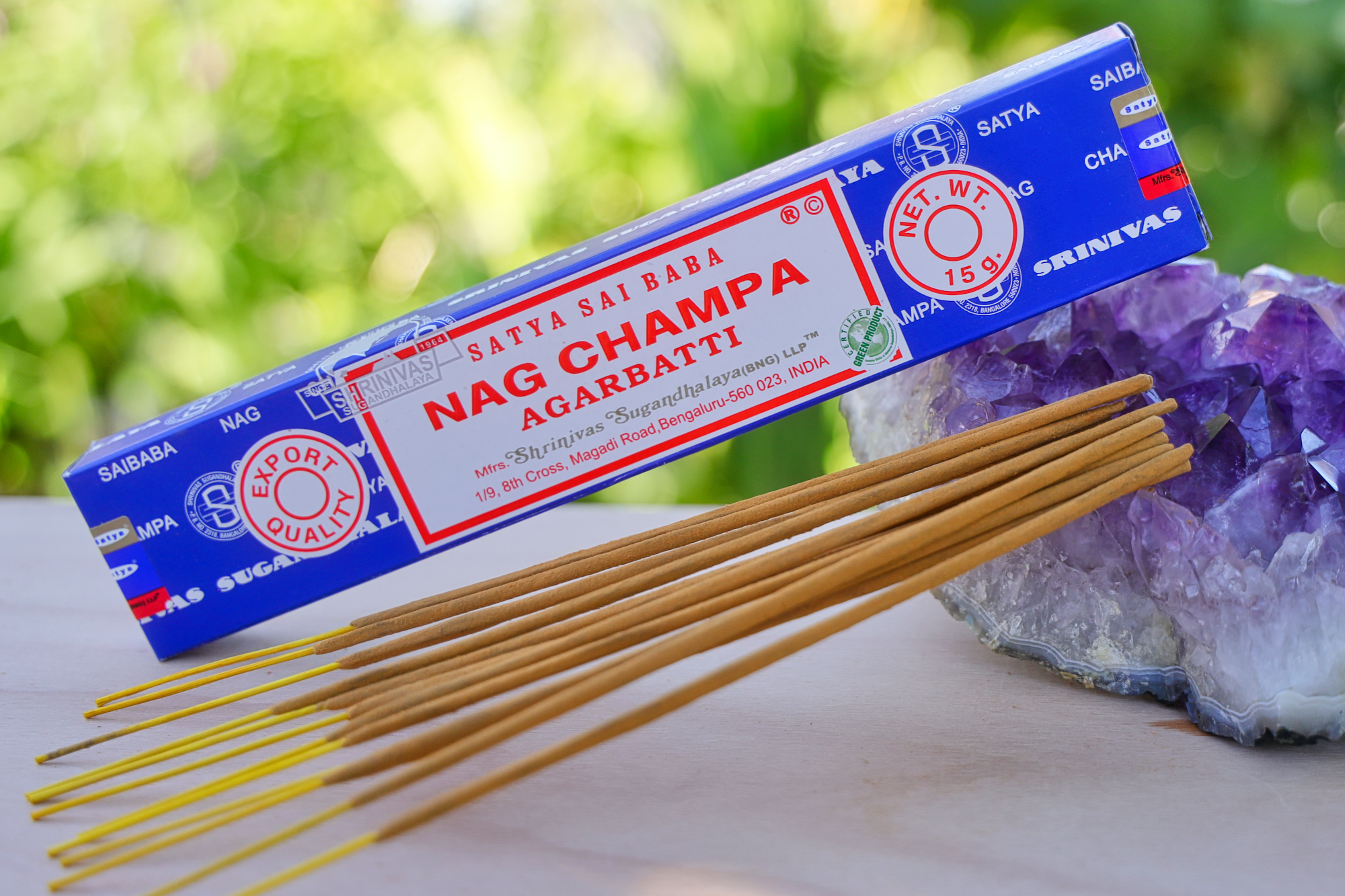  Indische Räucherstäbchen - Nag Champa AGARBATTI Räucherstäbchen