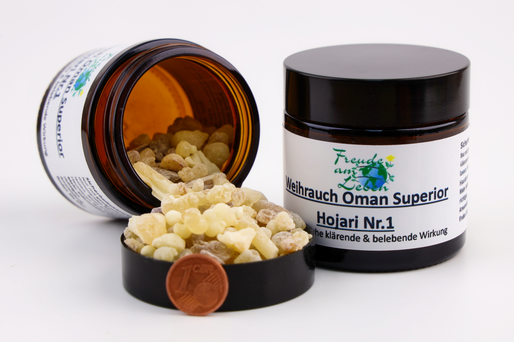 Produktbild von Weihrauch Oman Superior Hojari No.1 im Glas