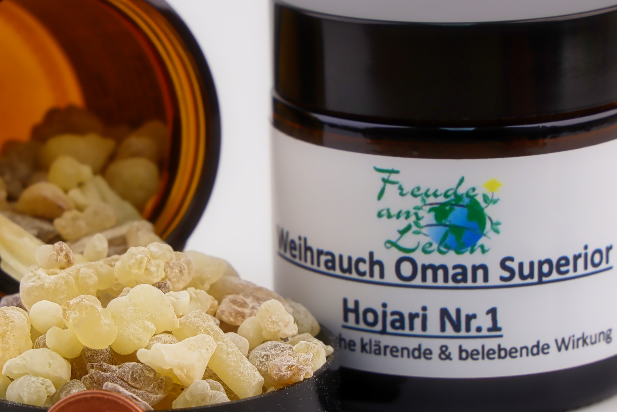 Produktbild von Weihrauch Oman Superior Hojari No.1 im Glas